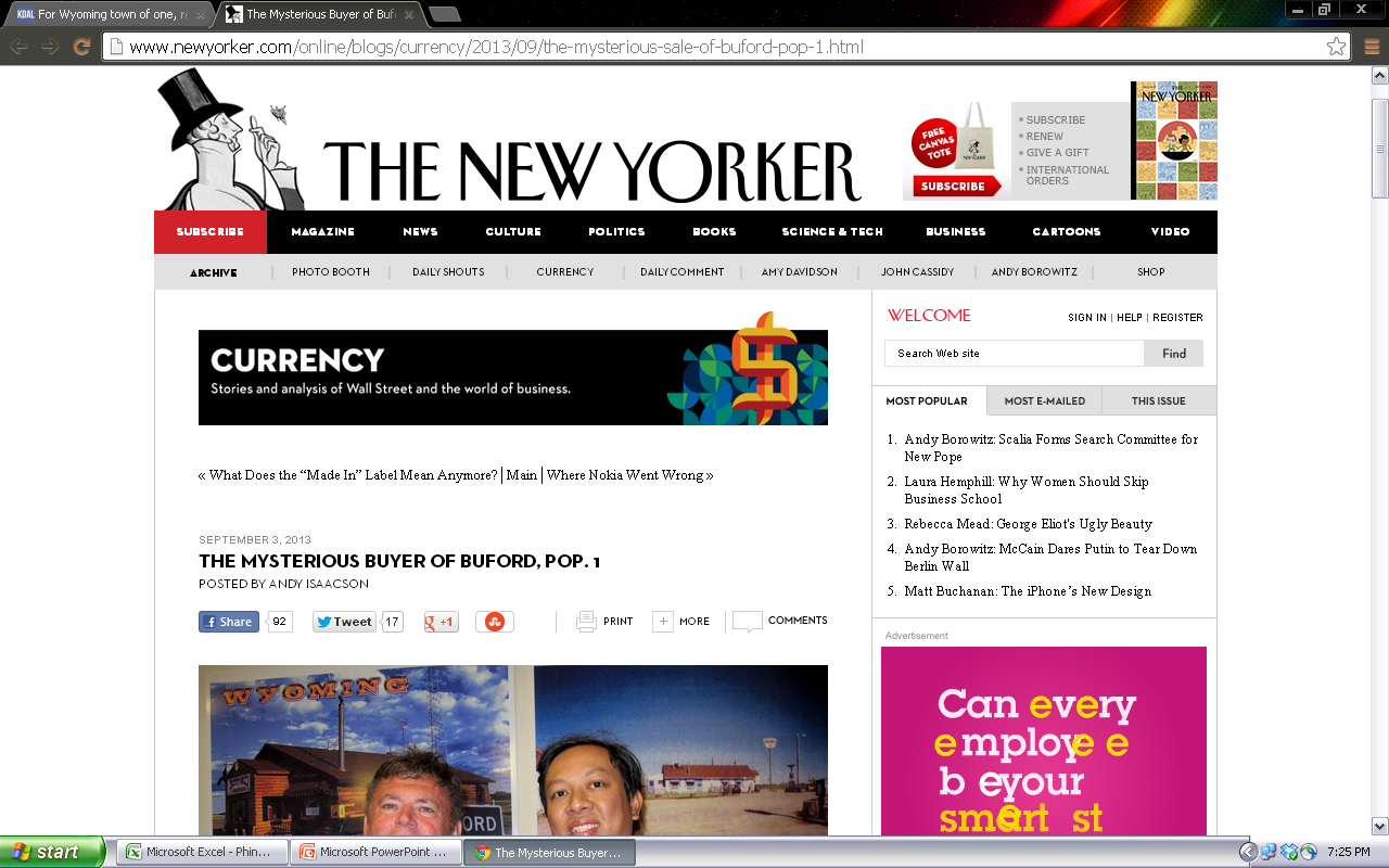 The New Yorker Magazine